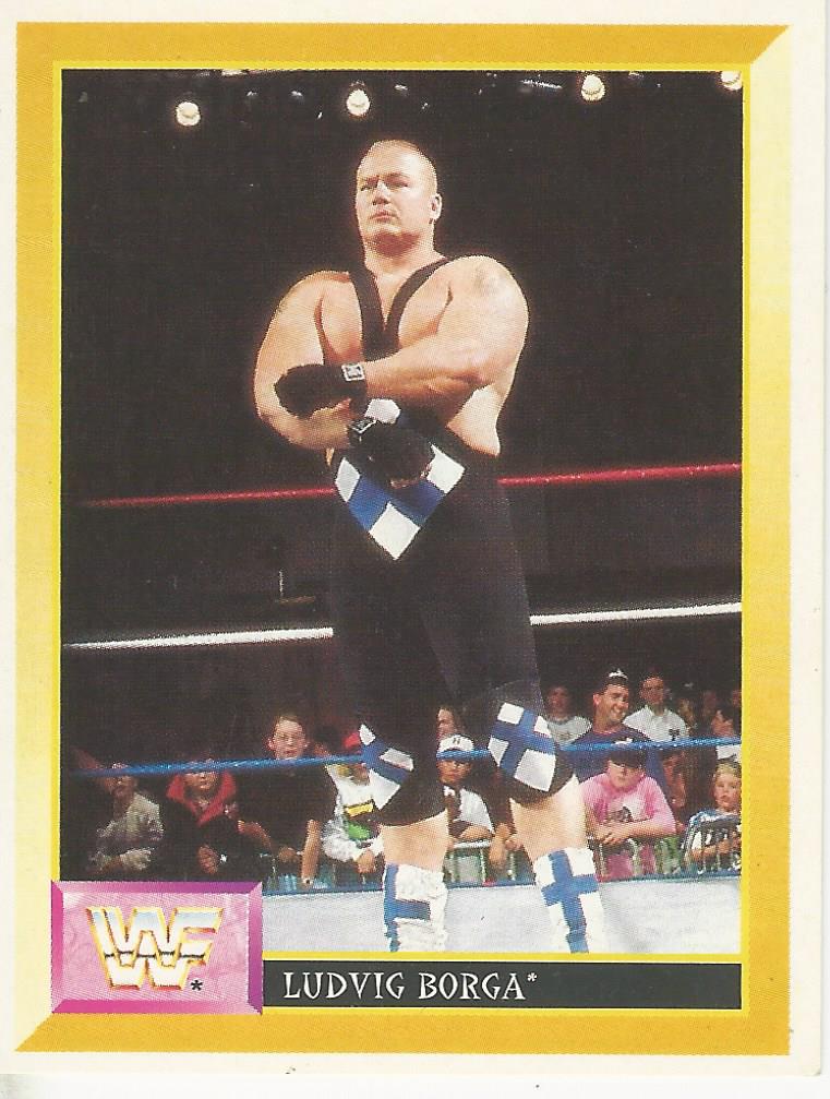 WWF Merlin Sticker 1994 Ludvig Borga #146