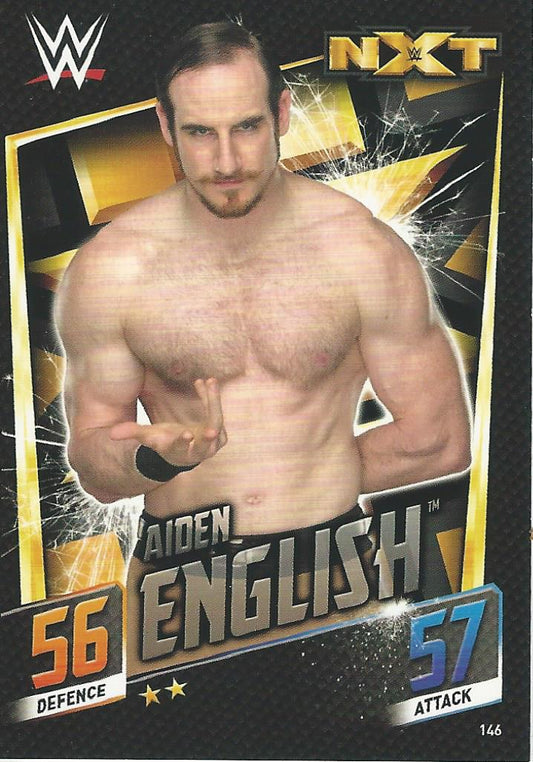 WWE Topps Slam Attax 2015 Then Now Forever Aiden English #146 NXT