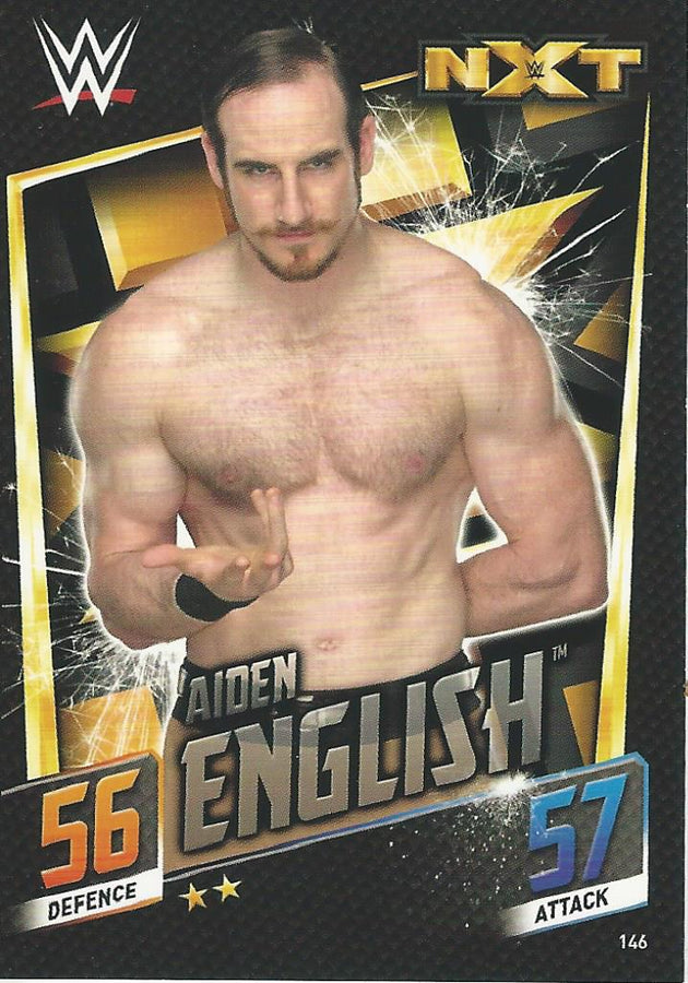 WWE Topps Slam Attax 2015 Then Now Forever Aiden English #146 NXT