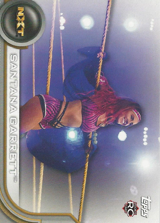 WWE Topps Women Division 2020 Santana Garrett RC-46 trading card PW Catalog