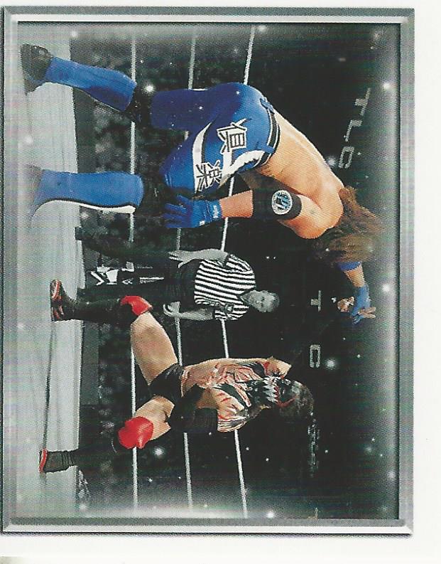 WWE Topps 2018 Stickers AJ Styles vs Finn Balor #146