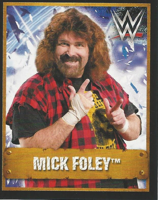 WWE Topps Stickers 2017 Mick Foley #146