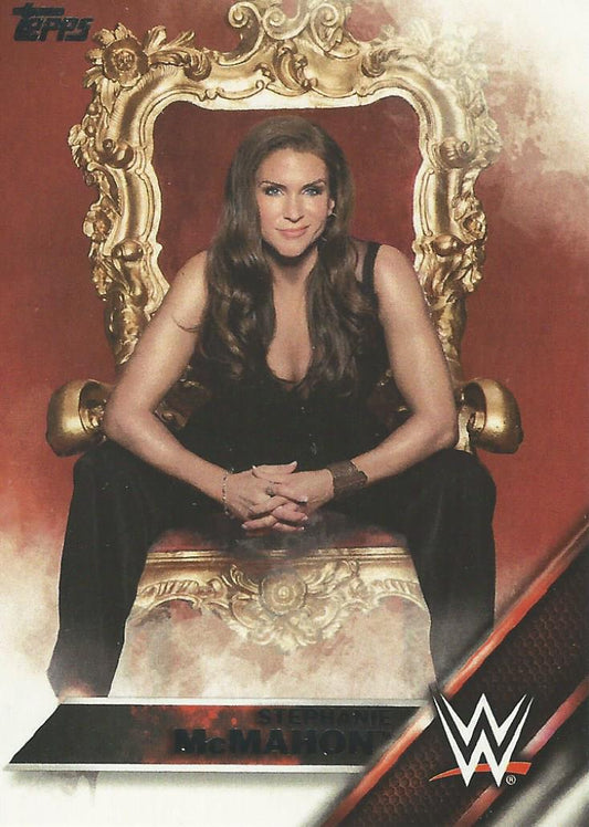 WWE Topps Then Now Forever 2016 Stephanie McMahon #146