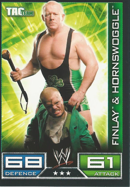 WWE Topps Slam Attax 2008 Finlay and Hornswoggle #146