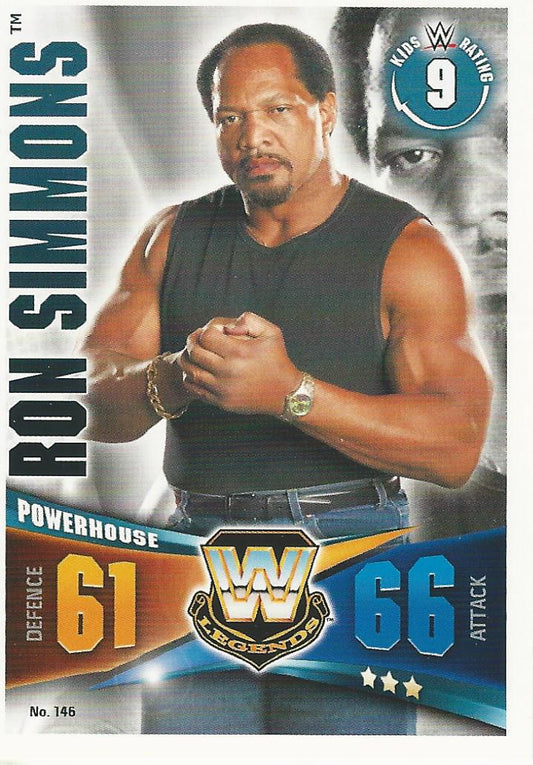 WWE Topps Slam Attax Rivals 2014 Ron Simmons #146