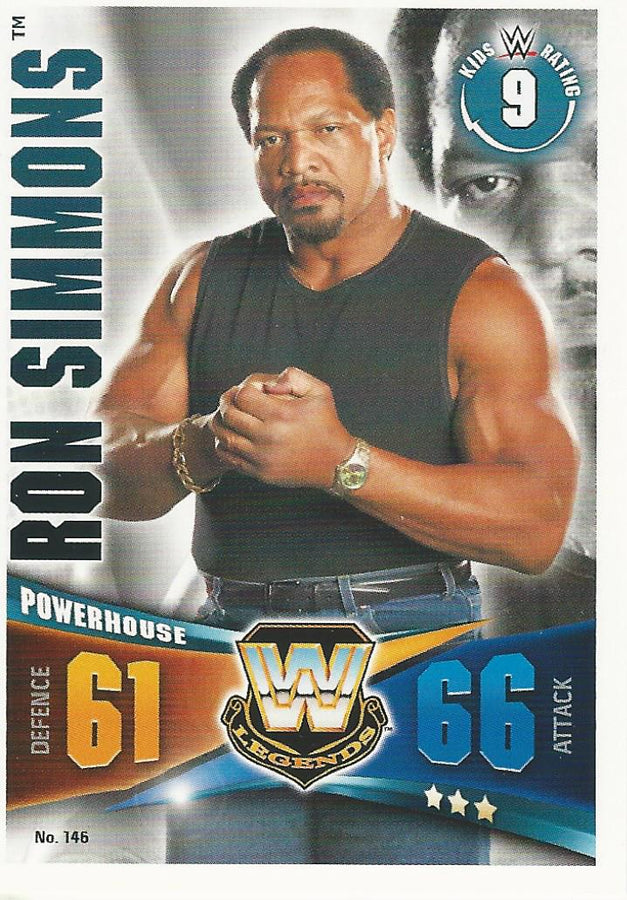 WWE Topps Slam Attax Rivals 2014 Ron Simmons #146