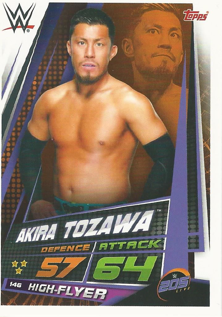 WWE Topps Slam Attax Universe 2019 Akira Tozawa #146