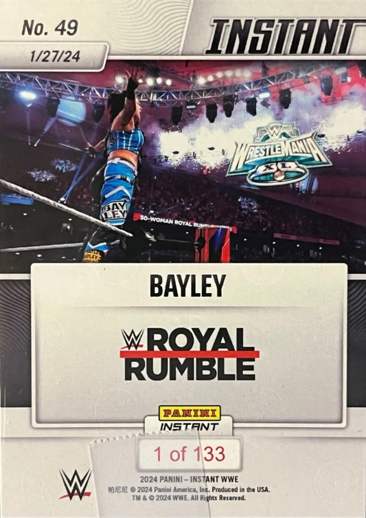 Bayley – Bayley Wins Women’s Royal Rumble