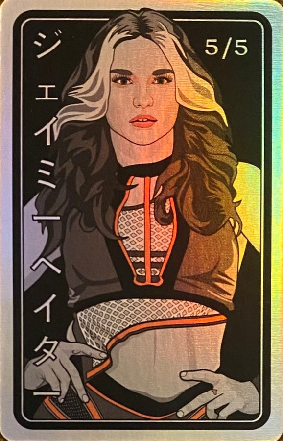 Jamie Hayter trading card PW Catalog