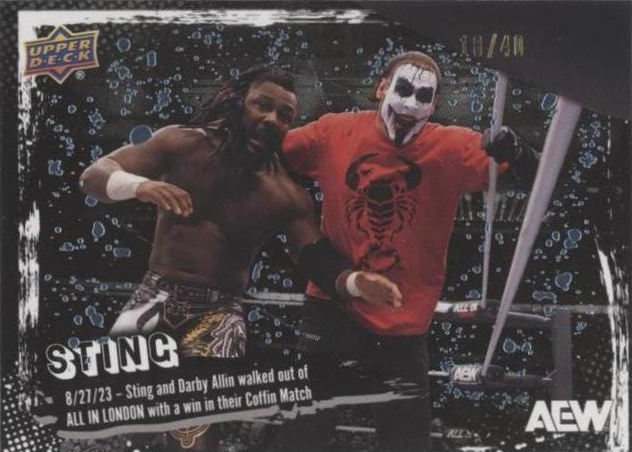 8/27/23 – Sting and Darby Allin Walked Out of All in London With a Win in Their Coffin Match