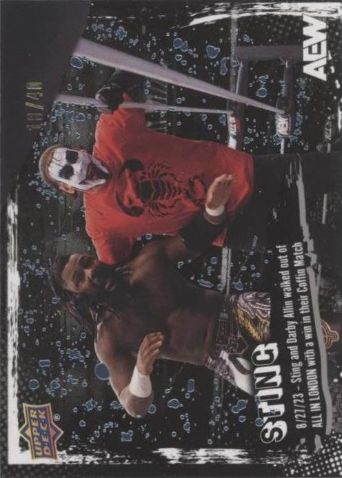 8/27/23 – Sting and Darby Allin Walked Out of All in London With a Win in Their Coffin Match