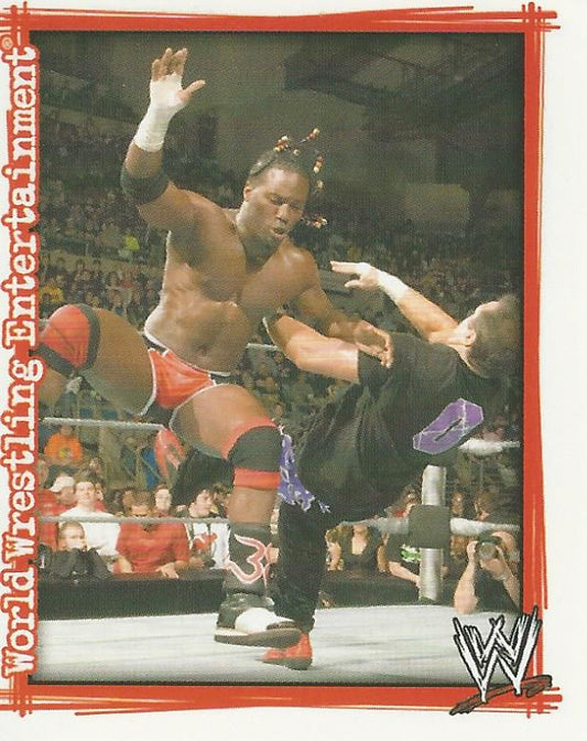 WWE Topps Superstars Uncovered 2007 Sticker Elijah Burke #147
