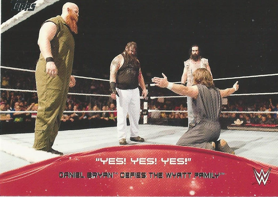 WWE Topps 2015 Daniel Bryan 7 of 10