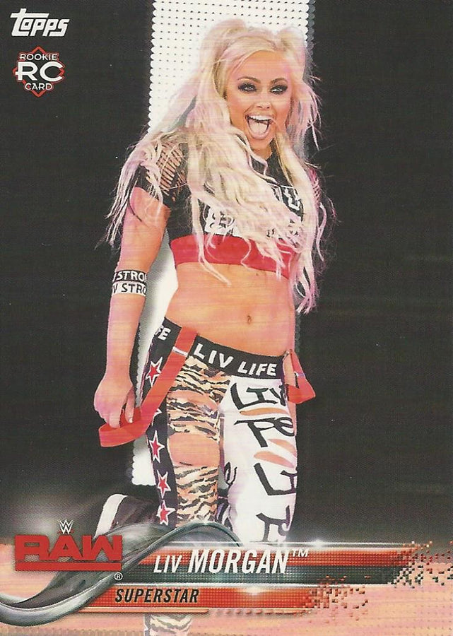WWE Topps Then Now Forever 2018 Liv Morgan #147
