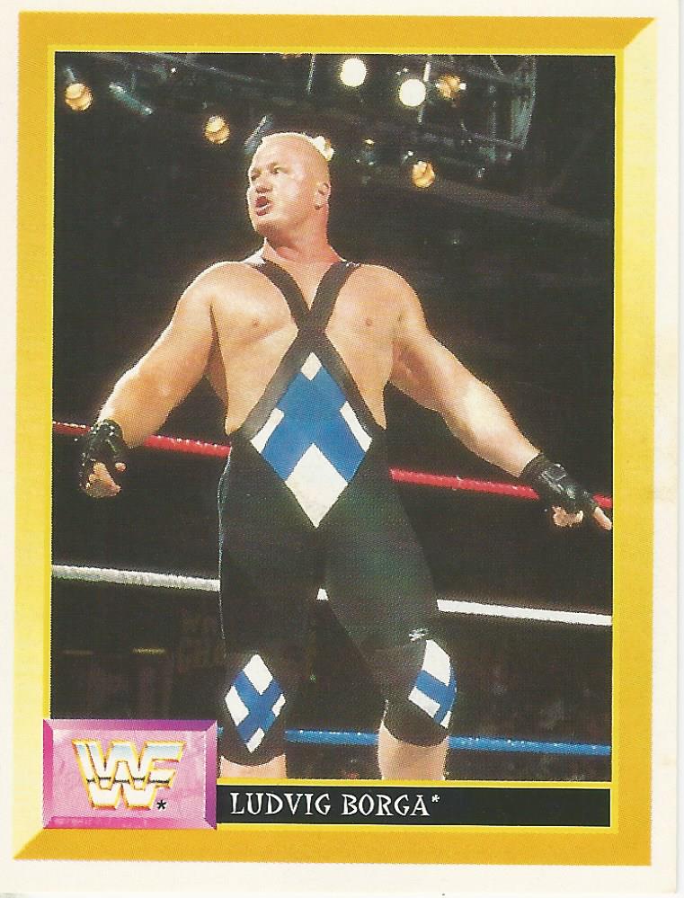WWF Merlin Sticker 1994 Ludvig Borga #147