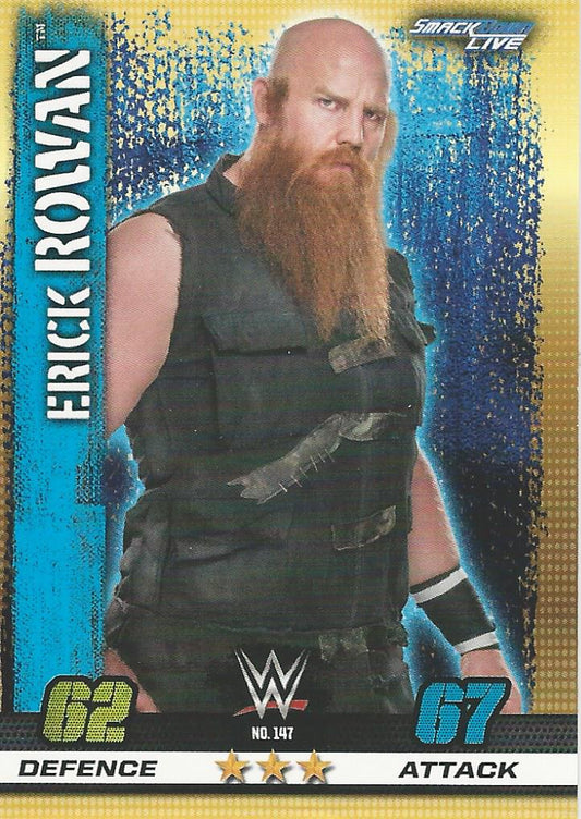 WWE Topps Slam Attax 10th Edition 2017 Erick Rowan 2017 #147