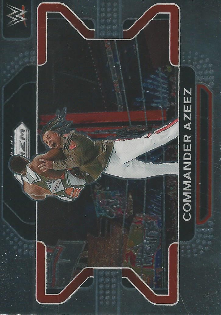 WWE Panini Prizm 2022 Commander Azeez #89