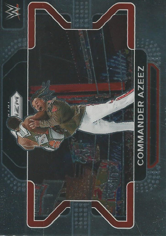WWE Panini Prizm 2022 Commander Azeez #89