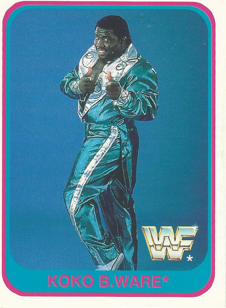 WWF Merlin 1991 Koko B Ware #147