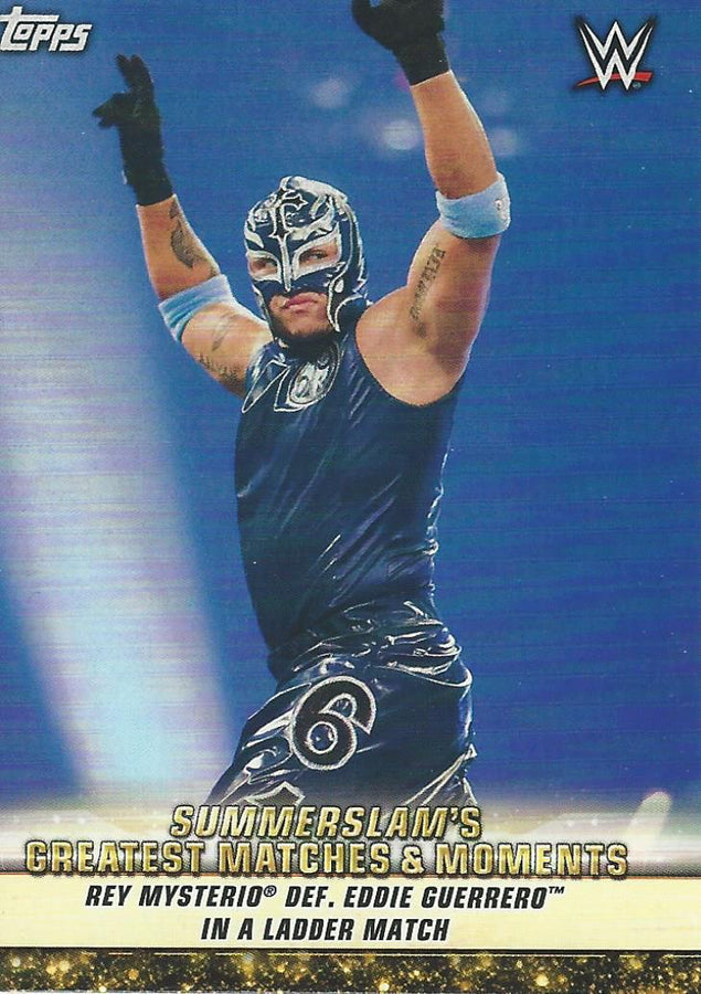 WWE Topps Summerslam 2019 Rey Mysterio GM-25 trading card PW Catalog