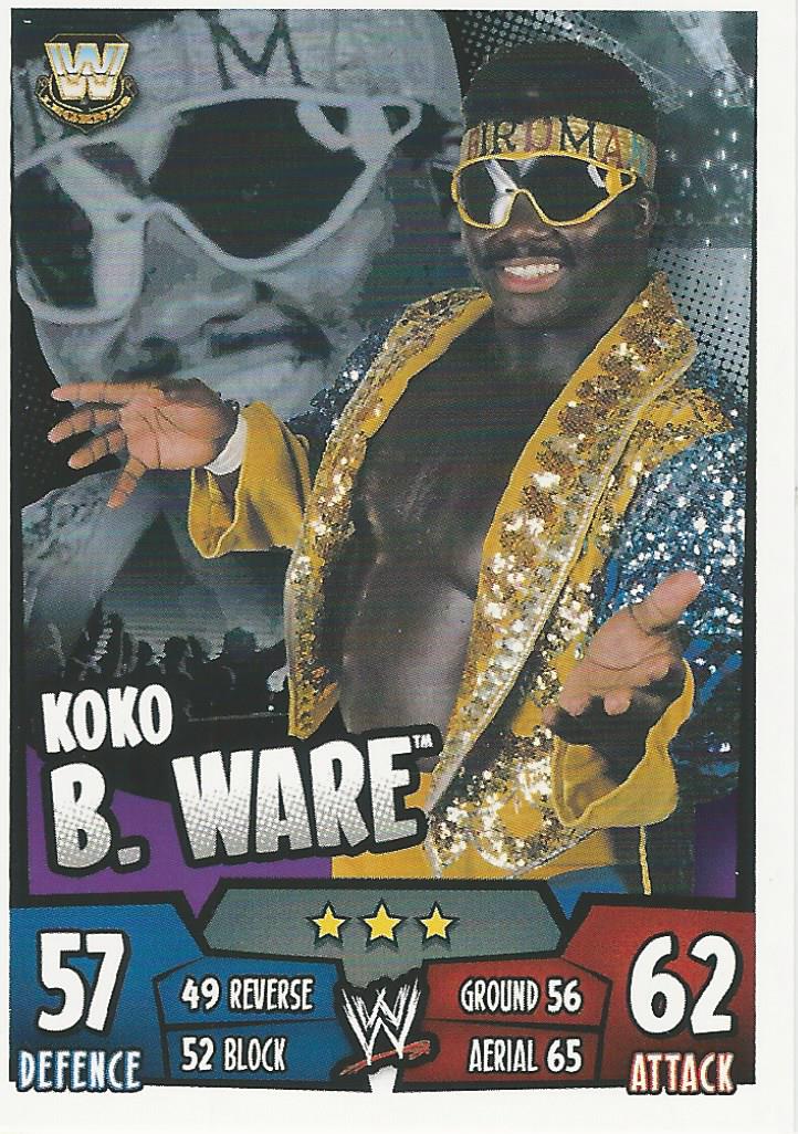 WWE Topps Slam Attax Rumble 2011 Koko B Ware #147