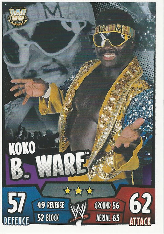 WWE Topps Slam Attax Rumble 2011 Koko B Ware #147