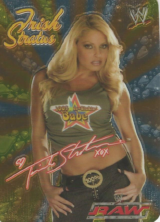 WWE Smackdown 2004 Tesla Trish Stratus Foil #27