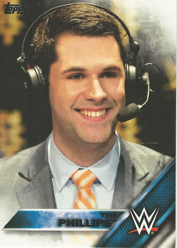 WWE Topps Then Now Forever 2016 Tom Phillips #147