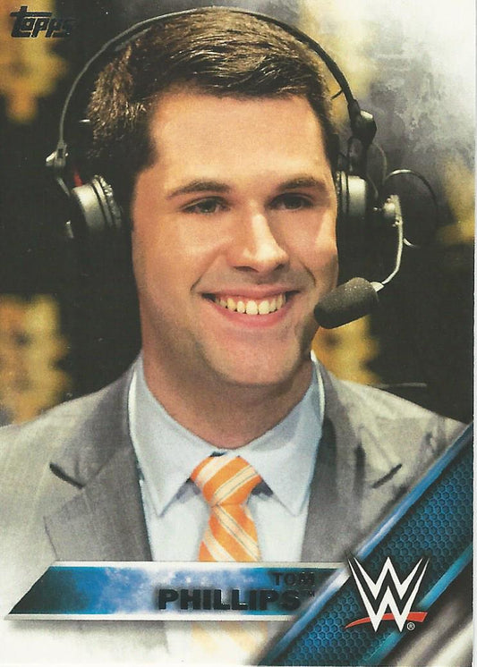 WWE Topps Then Now Forever 2016 Tom Phillips #147