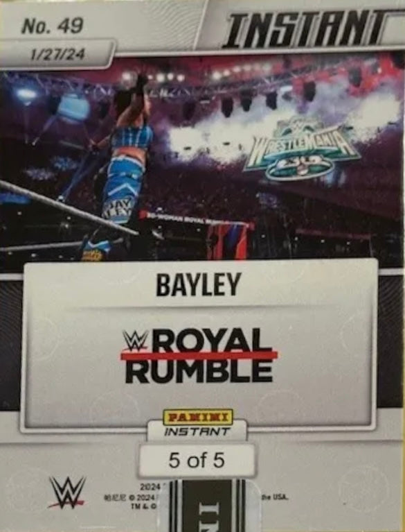 Bayley – Bayley Wins Women’s Royal Rumble - image 2