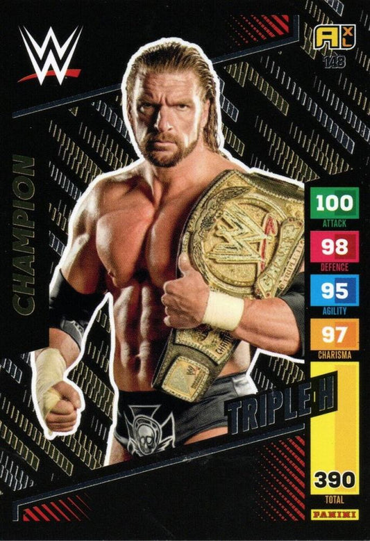 Triple H trading card PW Catalog