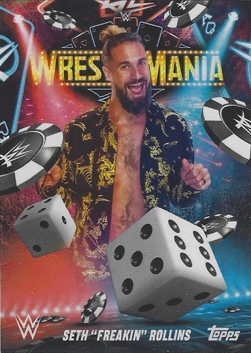 Seth “Freakin” Rollins trading card PW Catalog