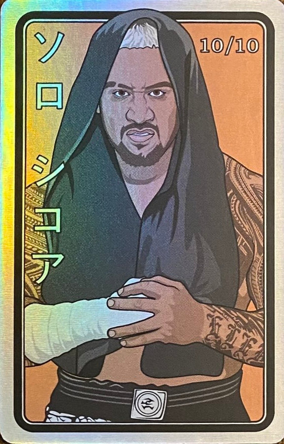 Solo Sikoa trading card PW Catalog