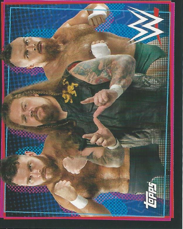 WWE Topps Road to Wrestlemania Stickers 2021 Gallus #148