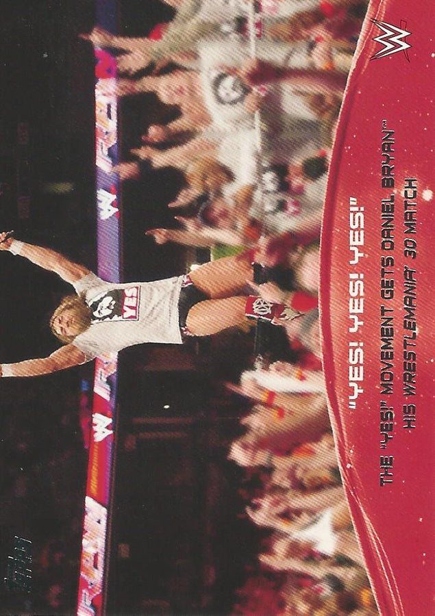 WWE Topps 2015 Daniel Bryan 8 of 10 trading card PW Catalog