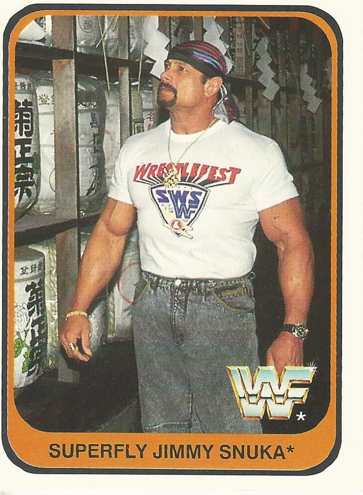 WWF Merlin 1991 Jimmy Snuka #148