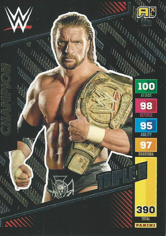 WWE Panini XL Adrenalyn 2024 Triple H #148