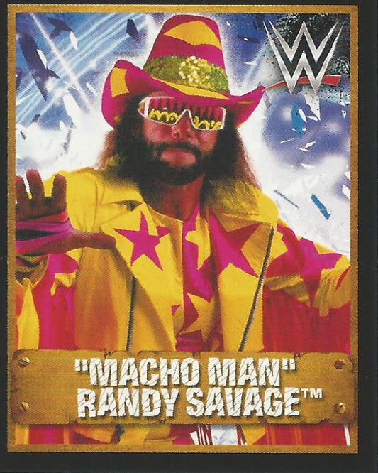 WWE Topps Stickers 2017 Macho Man Randy Savage #148