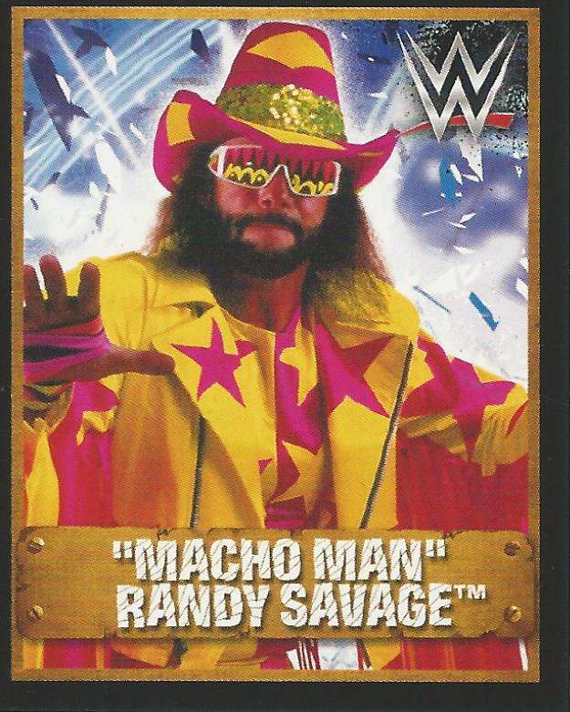 WWE Topps Stickers 2017 Macho Man Randy Savage #148