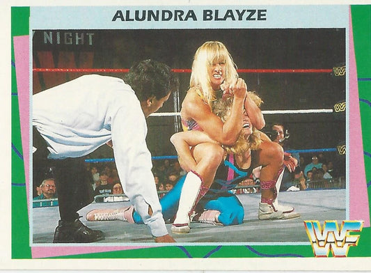 WWF Merlin 1995 Alundra Blayze #148