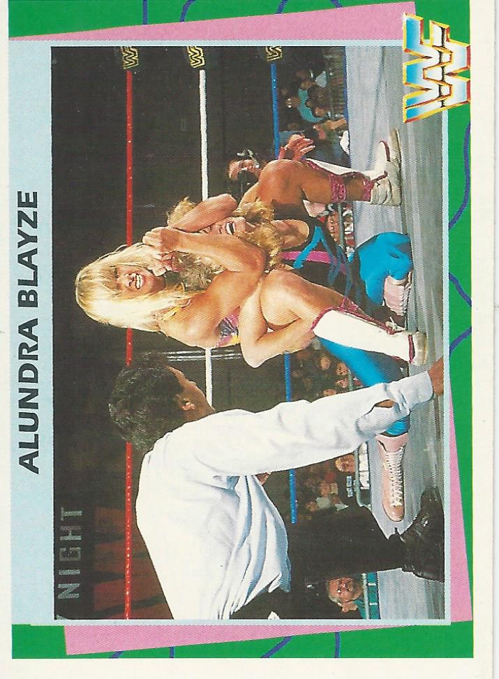 WWF Merlin 1995 Alundra Blayze #148