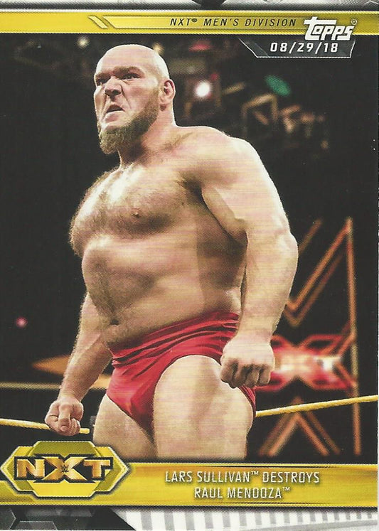 WWE Topps NXT 2019 Lars Sullivan #48