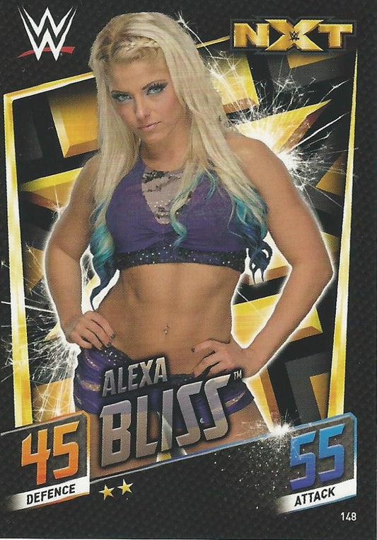 WWE Topps Slam Attax 2015 Then Now Forever Alexa Bliss #148 NXT