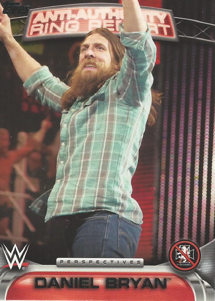 WWE Topps 2016 Daniel Bryan 18AA trading card PW Catalog