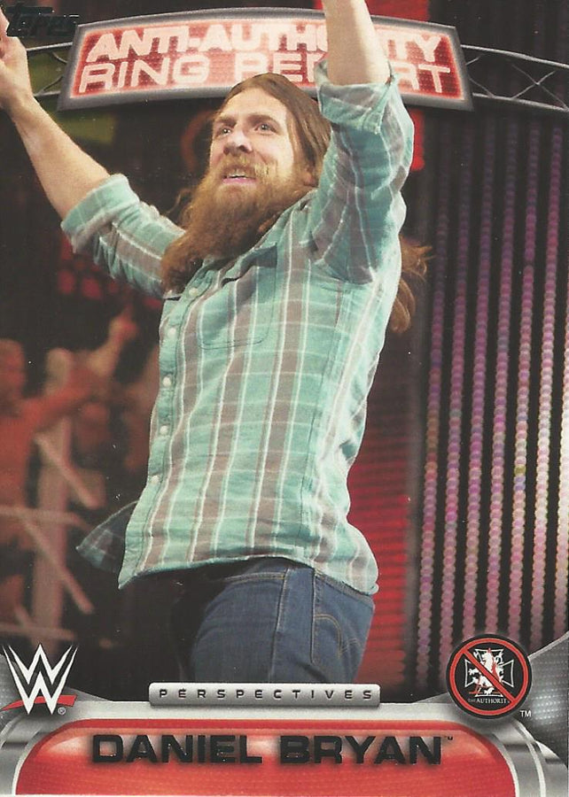 WWE Topps 2016 Daniel Bryan 18AA trading card PW Catalog