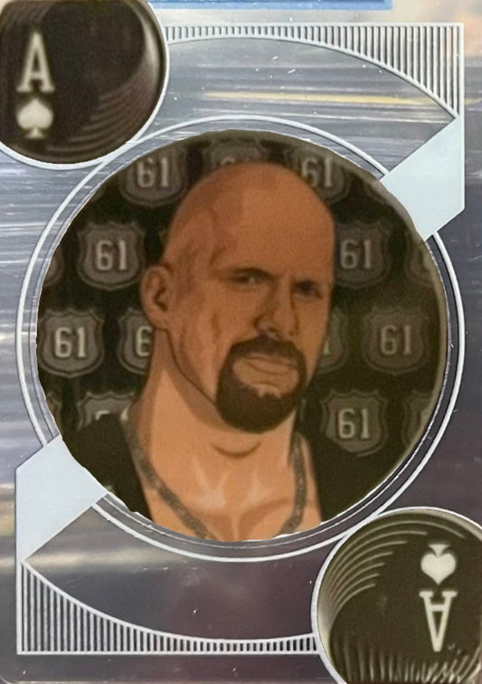 Steve Austin trading card PW Catalog