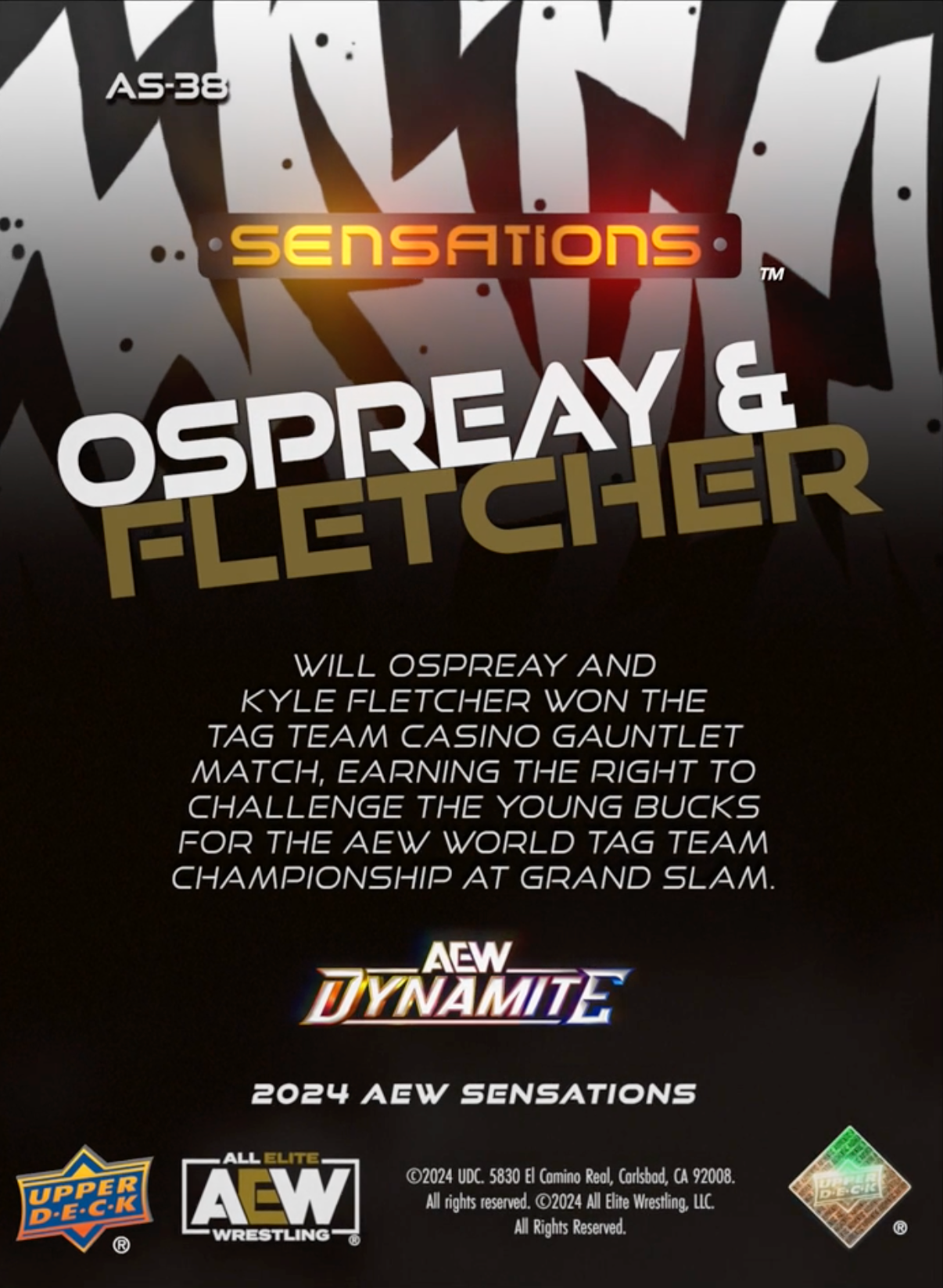 9/11/24 – Ospreay & Fletcher – Will Ospreay and Kyle Fletcher Earn Shot at AEW World TAG Team Championship