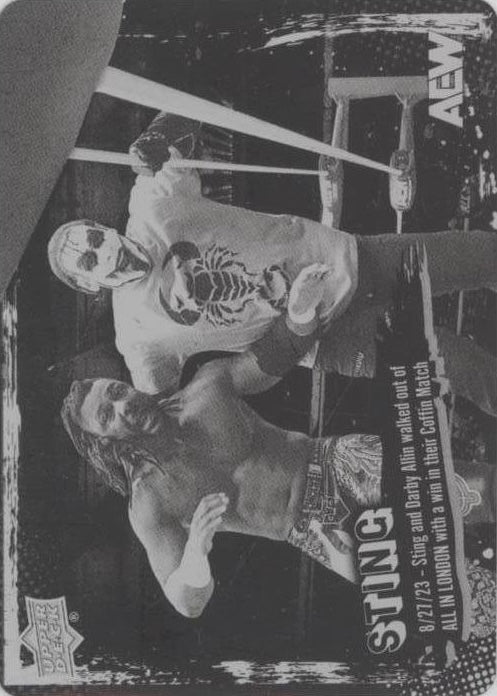 8/27/23 – Sting and Darby Allin Walked Out of All in London With a Win in Their Coffin Match