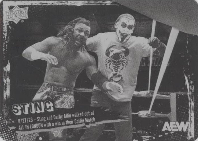 8/27/23 – Sting and Darby Allin Walked Out of All in London With a Win in Their Coffin Match