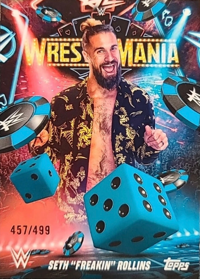 Seth “Freakin” Rollins trading card PW Catalog